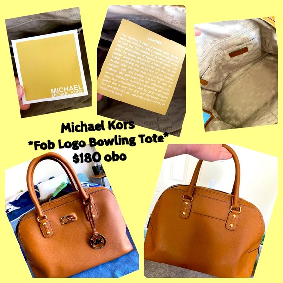 Michael Kors - Fob Logo - “Bowling Tote” - Picture 1 of 1